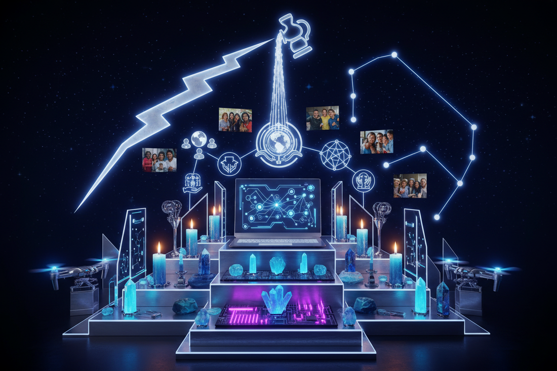 New Moon in Aquarius: Innovation & Community Ritual (January/February)