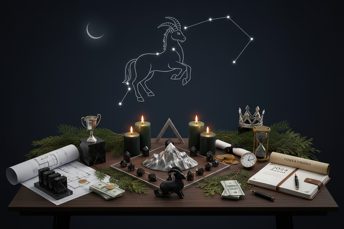 New Moon in Capricorn: Ambition & Structure Ritual (December/January)