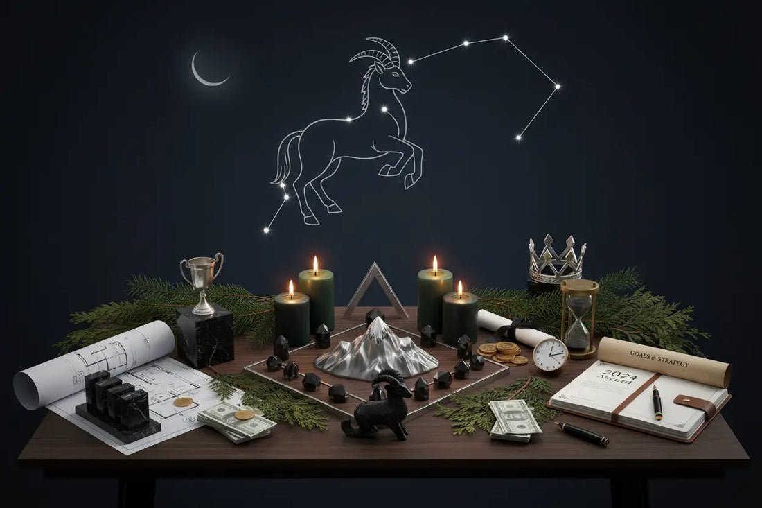 New Moon in Capricorn: Ambition & Structure Ritual (December/January) - Nicole's ritual universe
