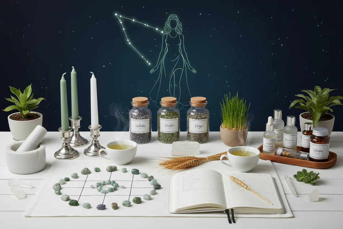 New Moon in Virgo: Organization & Health Ritual (August/September) - Nicole's ritual universe