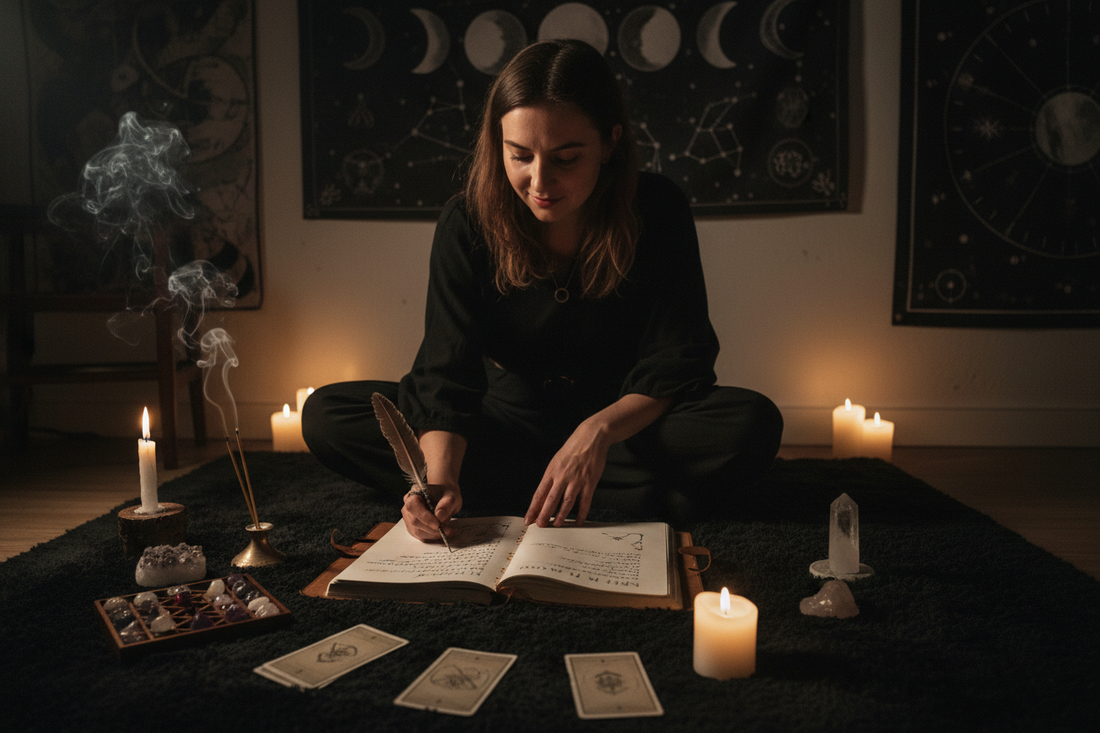 New Moon Journaling: Intention Setting Nicole's ritual universe