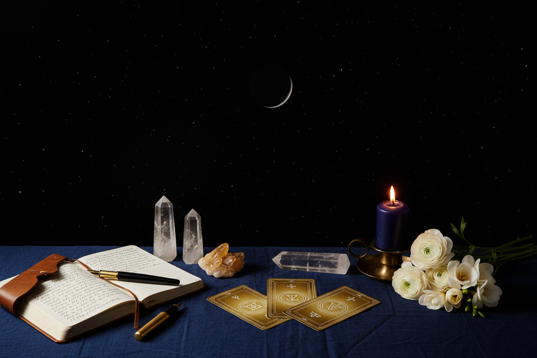 New Moon Tarot Spread: Manifest Your Intentions - Nicole's ritual universe
