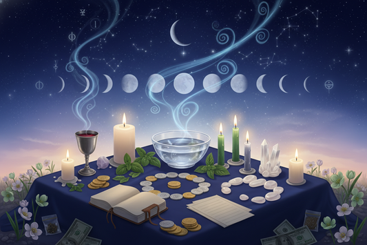 New Moon Money Ritual: Fresh Abundance Ceremony