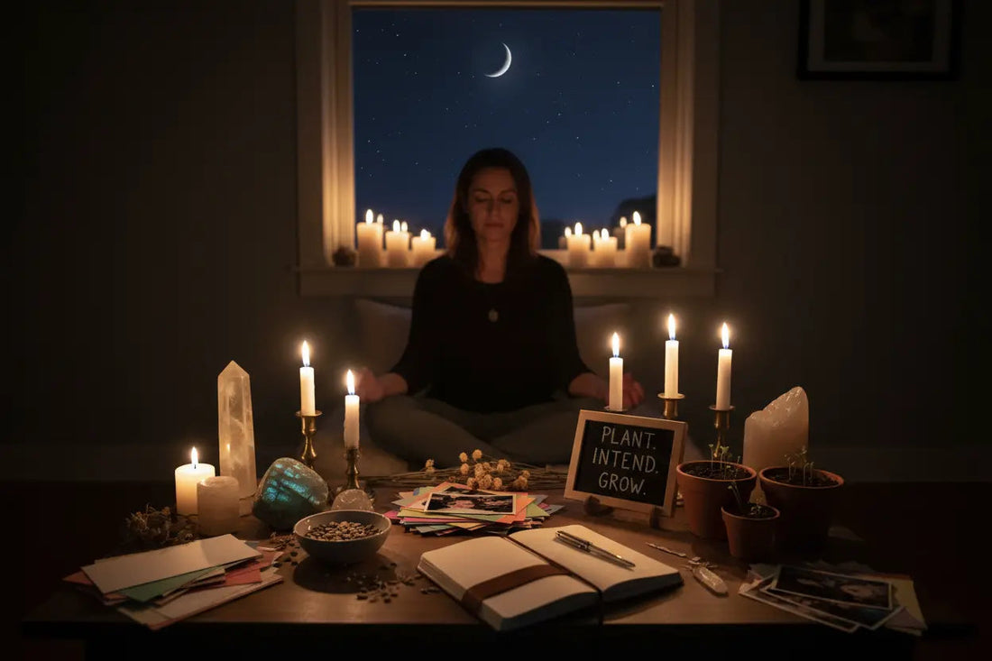 New Moon Manifestation: Step-by-Step Ritual Template - Nicole's ritual universe