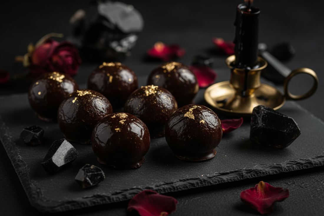 New Moon Dark Chocolate Truffles: Intention-Setting Dessert Recipe