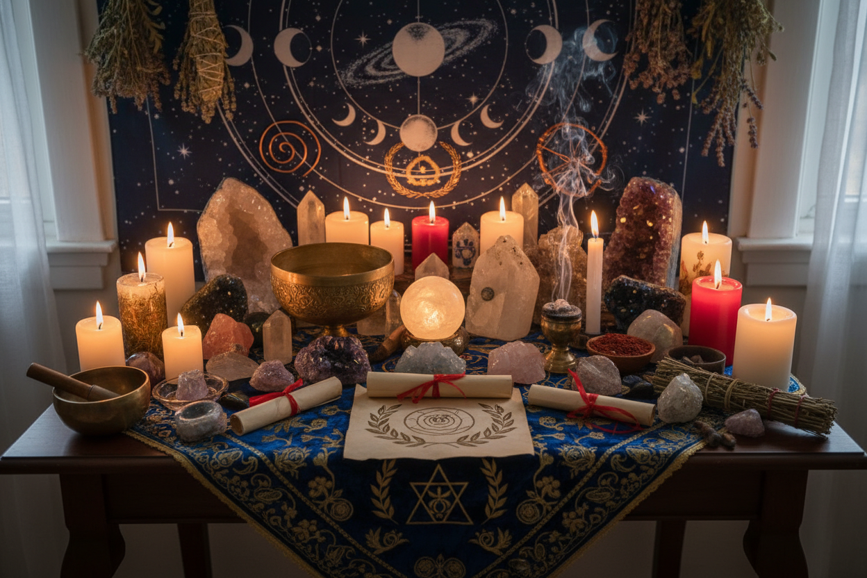 Spacefur Ritual New Year Altar: Creating Sacred Space for Transformation – Nicole's ...