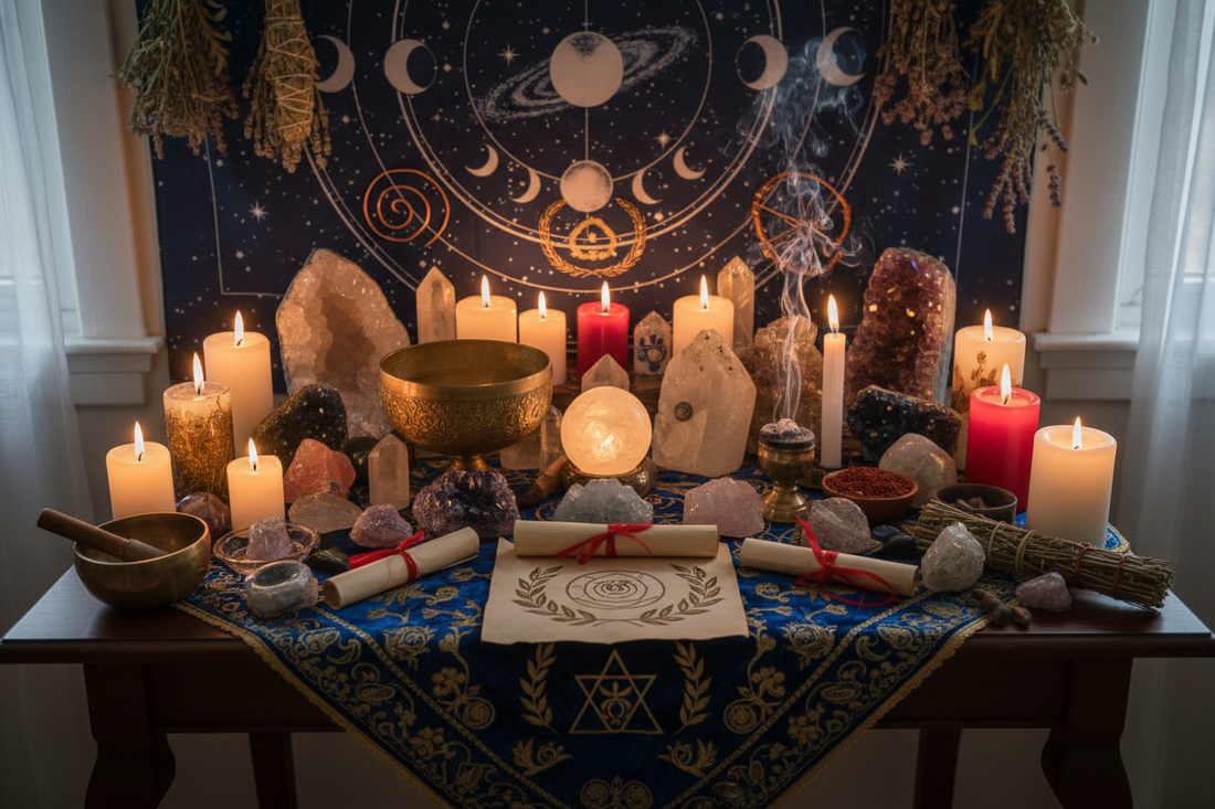 New Year Altar: Creating Sacred Space for Transformation - Nicole's ritual universe