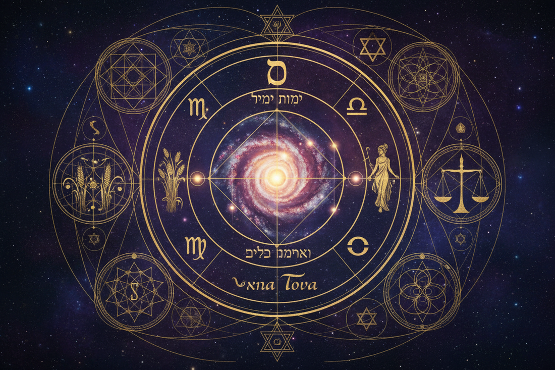 Rosh Hashanah Astrology: Virgo-Libra Energy and New Year Power - Nicole's ritual universe
