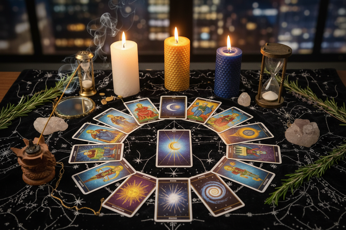 New Year Divination: Tarot Spreads and Oracle Readings for the Year Ahead - Nicole's ritual universe