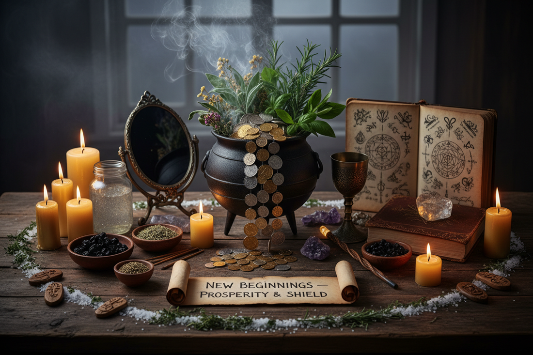 New Year Spellwork: Magic for New Beginnings and Goal Setting - Nicole's ritual universe
