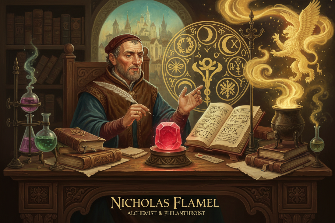 Nicholas Flamel: Alchemist and Philanthropist - Nicole's ritual universe