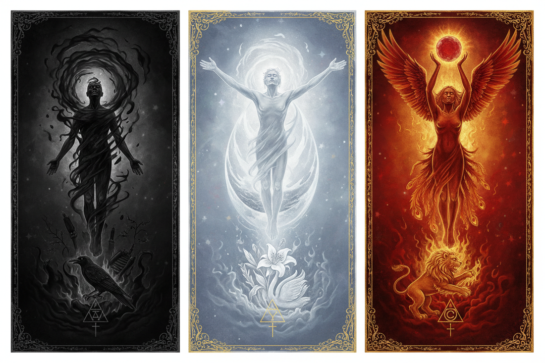 Nigredo, Albedo, Rubedo: The Three Great Works