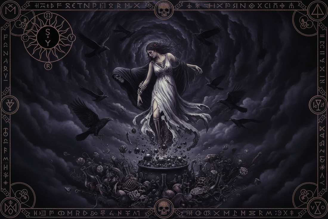 Nigredo as Persephone's Abduction: Descent into Darkness