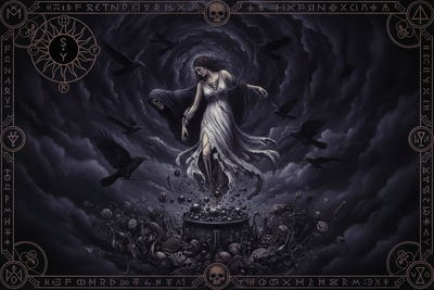 Nigredo as Persephone's Abduction: Descent into Darkness