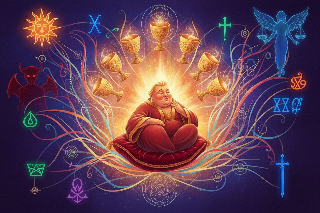 Nine of Cups Combinations: With Major & Minor Arcana - Nicole's ritual universe