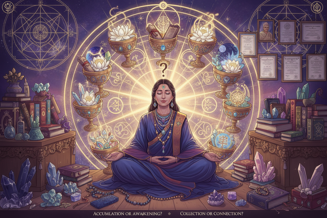 Nine of Cups Spiritual Meaning: Spiritual Satisfaction & the Trap of Attainment - Nicole's ritual universe