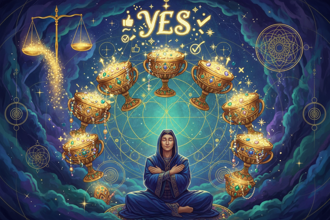Nine of Cups Yes or No? (Plus Timing Predictions) - Nicole's ritual universe