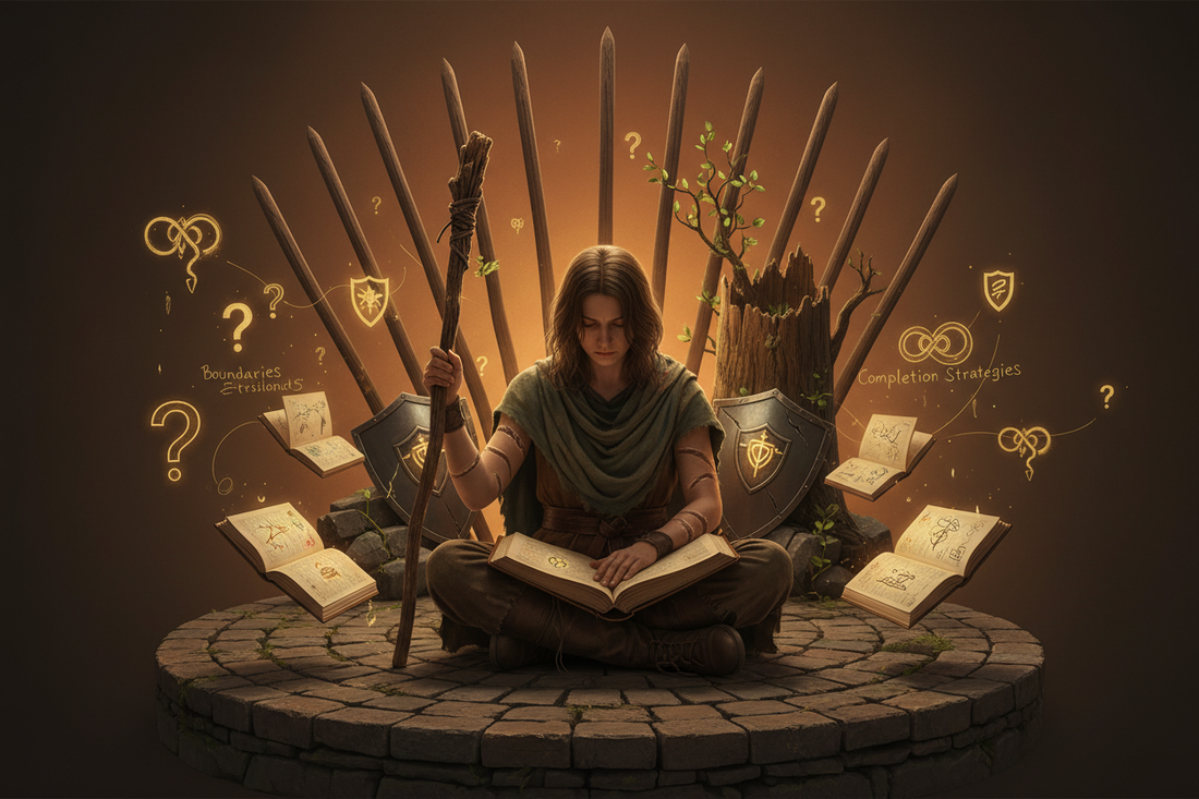 Nine of Wands Journal Prompts: 15 Questions for Resilient Completion