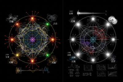 Nine Stars as Trend Vectors, Eight Spirits as Noise Factors
