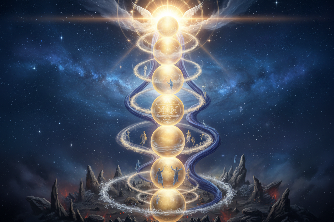 The Ninefold Ladder of Ascent and Descent