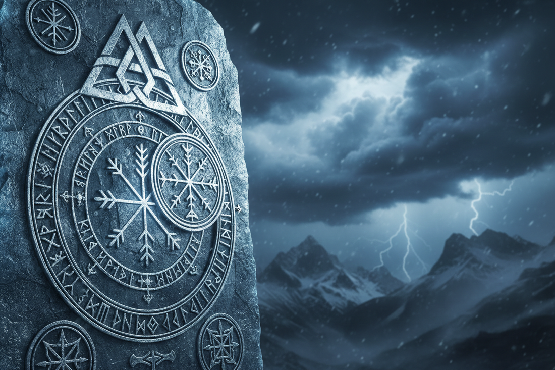 Norse Sacred Symbols: Valknut, Vegvisir & Elder Futhark Runes Meaning