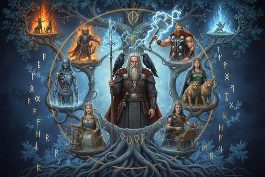 Norse Mythological Archetypes: Odin, Thor, Freya & the Nine Realms