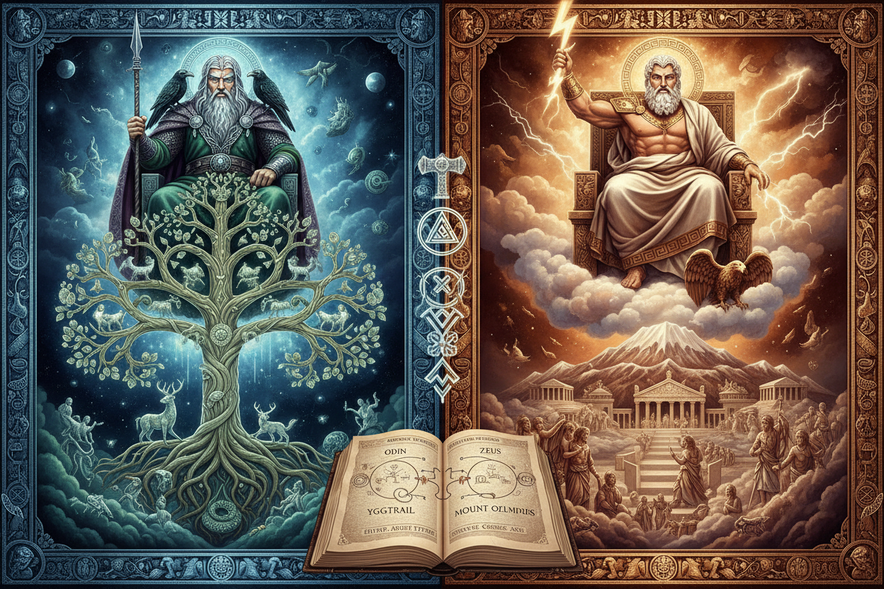 Norse vs Greek: Mythology Parallels | Archetypal Comparison – Nicole's ...