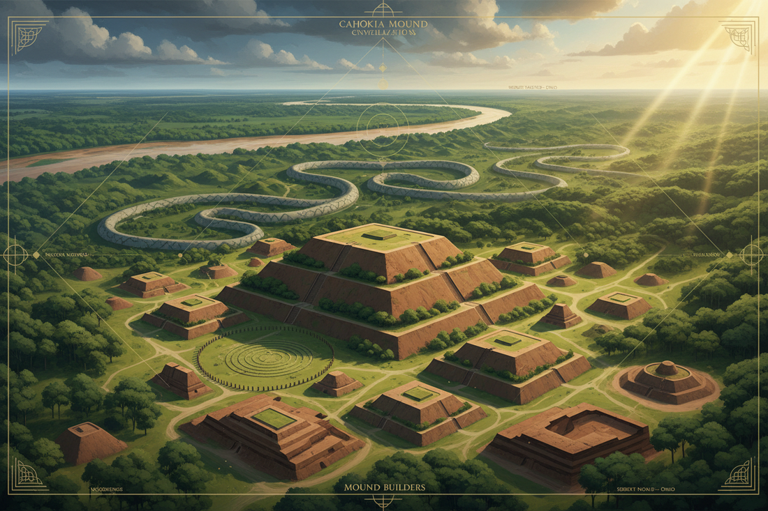 North American Earthworks: Cahokia, Serpent Mound, and Mound Builders - Monumental Earth Architecture of Indigenous America - Nicole's ritual universe