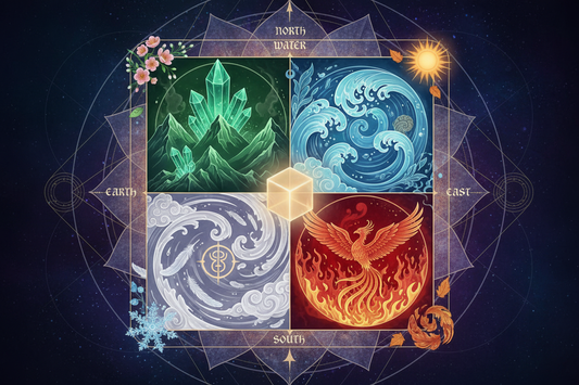 The Number Four: Directions and Elements - The Foundation of Material Reality