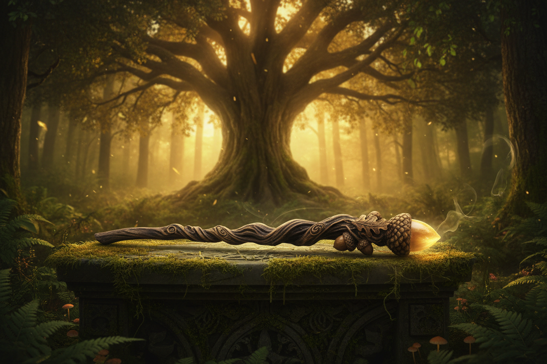 Oak Wand: Magical Properties, Druid Traditions & the King of Wand Woods