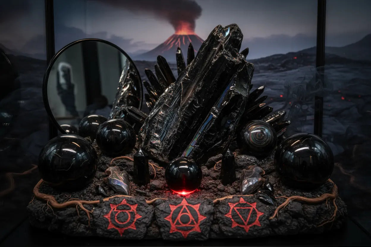 Obsidian: The Mirror Stone - Complete Guide to Shadow Work & – Nicole's ...