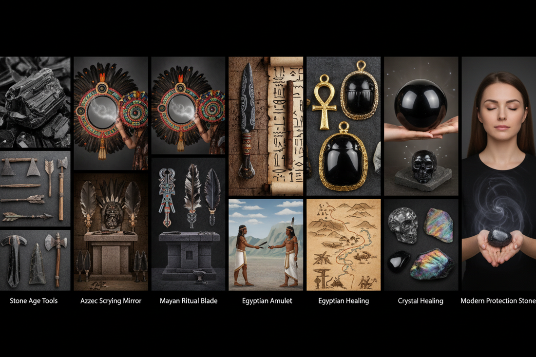 Obsidian: Volcanic Glass in Ancient Cultures