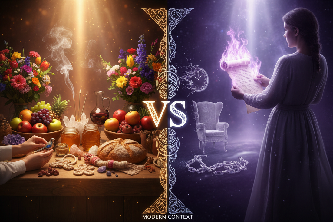 Offerings vs Sacrifices: Understanding the Difference (Modern Context) - Nicole's ritual universe