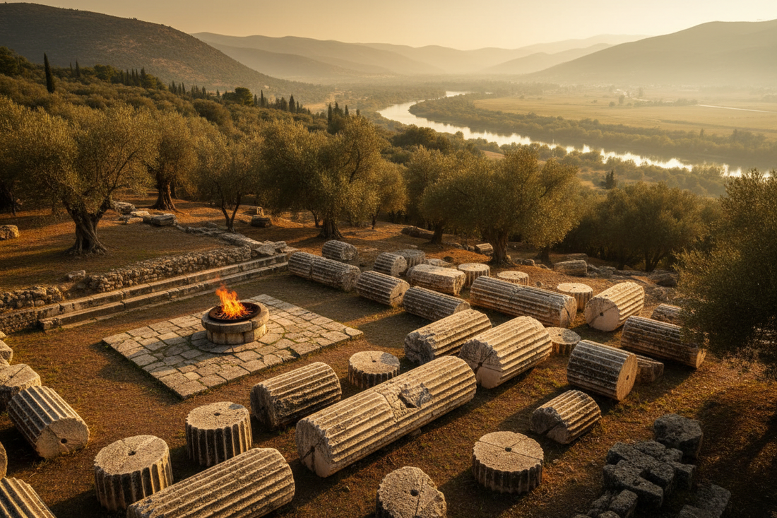 Ancient Olympia: Sacred Games, Temple of Zeus & the Eternal Olympic Flame