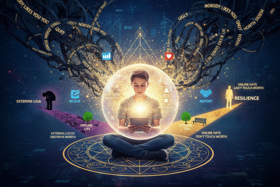 Cyberbullying and Internal Locus: Online Hate Can't Touch Worth