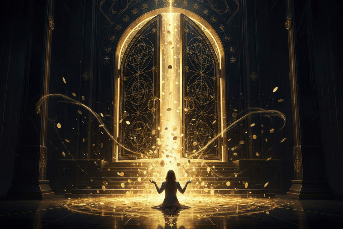 Open the Abundance Gate Audio: Receiving Frequency Guide - Nicole's ritual universe