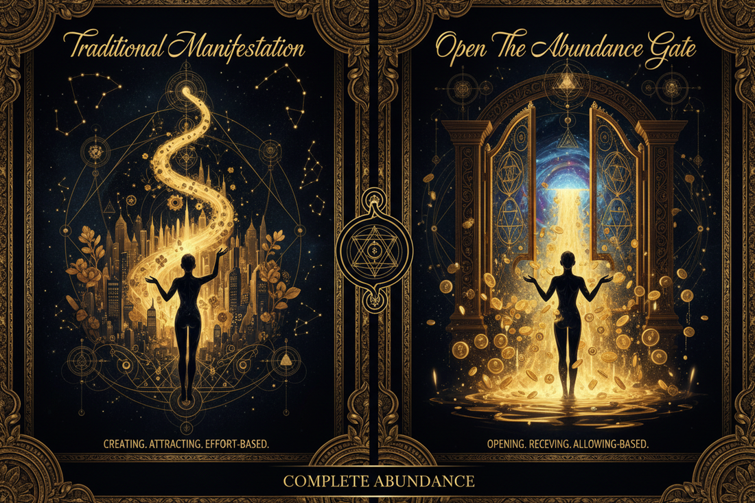 Open the Abundance Gate vs Manifestation: Which Opens You Faster? - Nicole's ritual universe