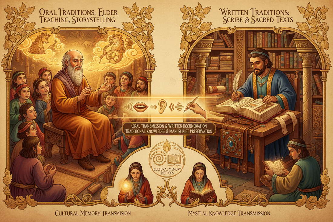 Oral vs Written Traditions: Transmission Methods - Nicole's ritual universe