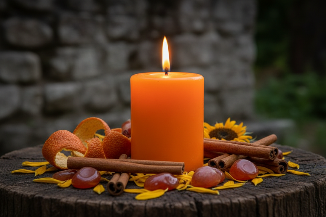 Orange Candle Magic for Creativity: Ignite Your Creative Fire