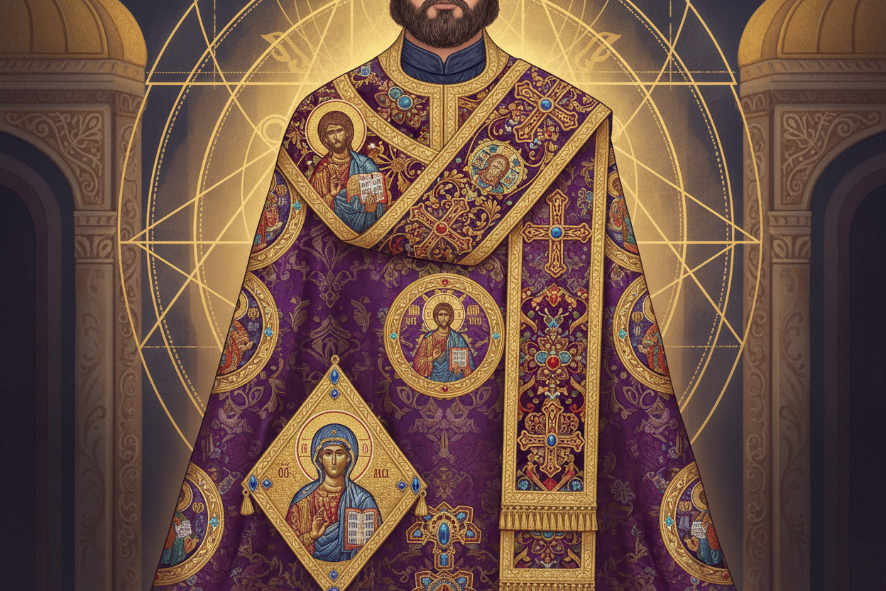 Orthodox Vestments: Byzantine Splendor and Icon-Embroidered Robes ...