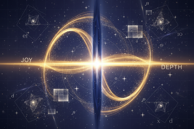 Orthogonal Dimensions: Joy ⊥ Depth (Not Opposed)