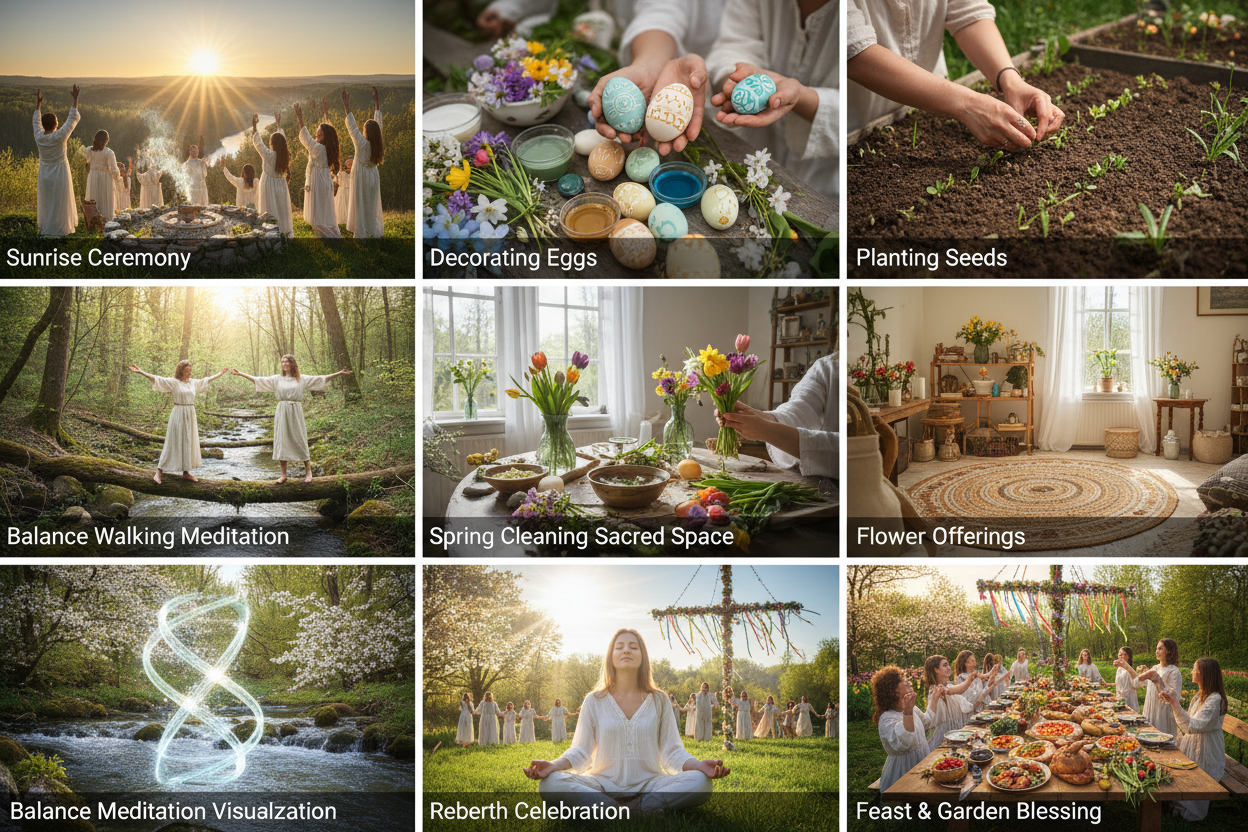 Ostara Light Path Rituals: Welcoming Spring | Spring Equinox Rituals ...