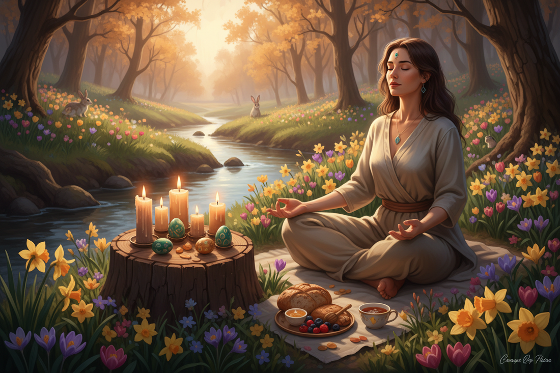 Ostara Solitary Practice: Celebrating Alone in Spring - Nicole's ritual universe