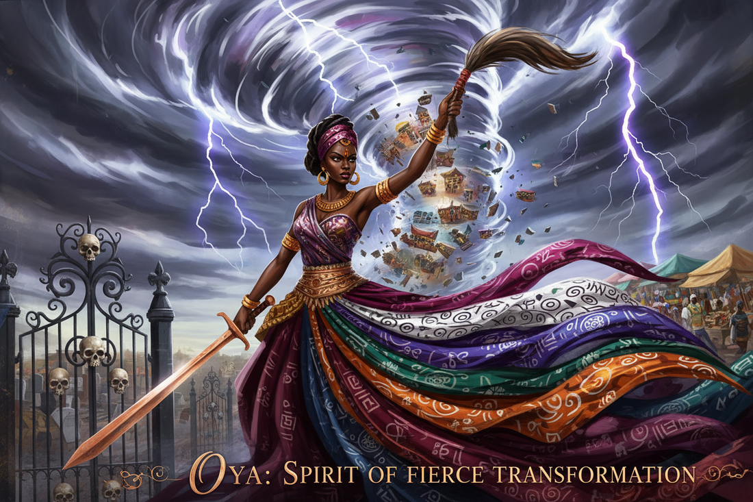 Oya's Winds of Change: Navigating Business Transformation with Fierce Grace - Nicole's ritual universe