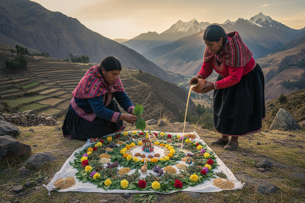 Pachamama Raymi: Andean Earth Mother - Coca Rituals & Earth Offerings ...
