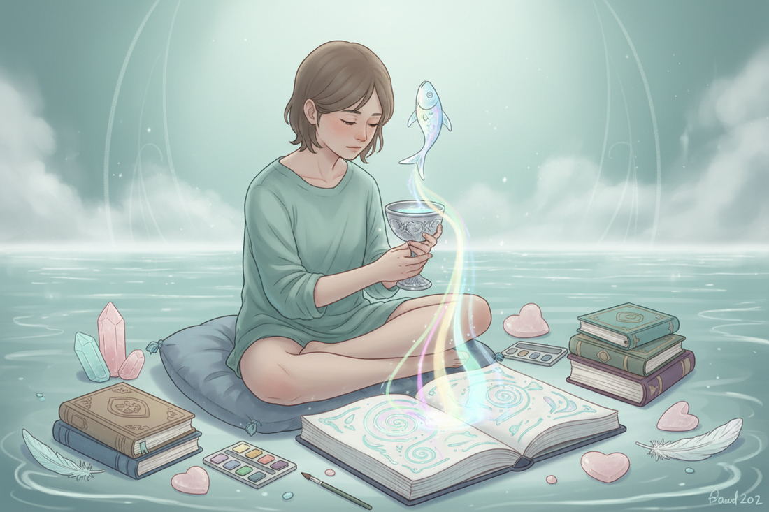 Page of Cups Journal Prompts: 15 Questions for Self-Discovery - Nicole's ritual universe