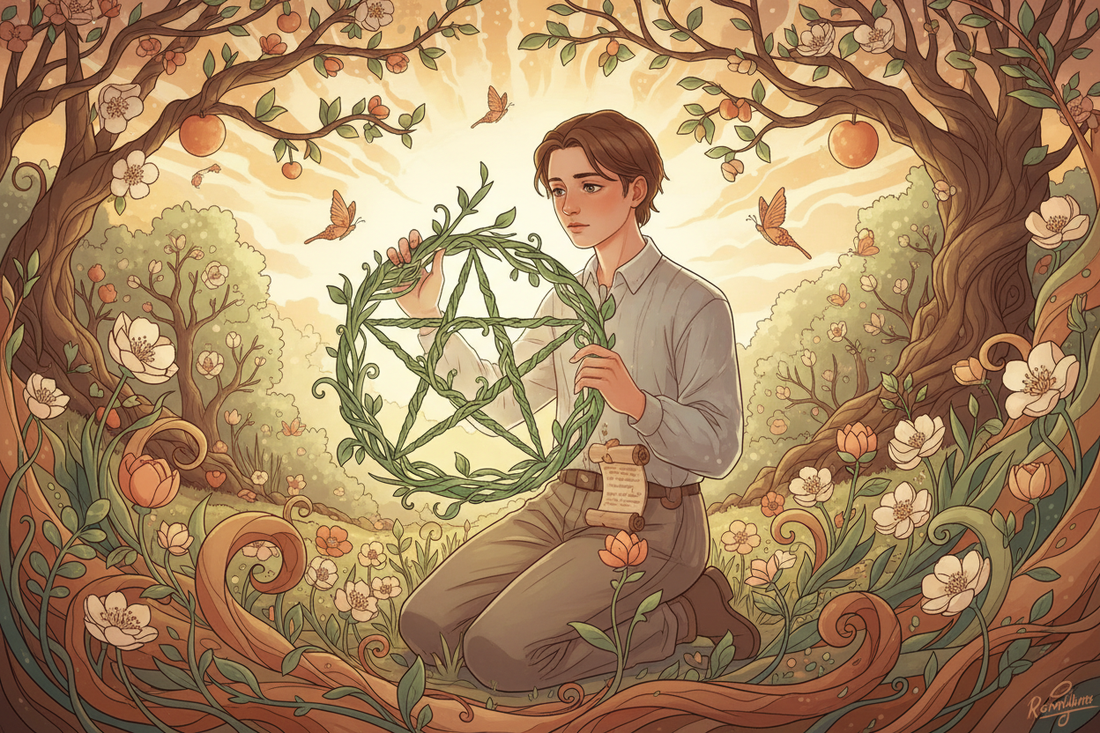 Page of Pentacles in Love Readings: New Beginnings & Learning Love