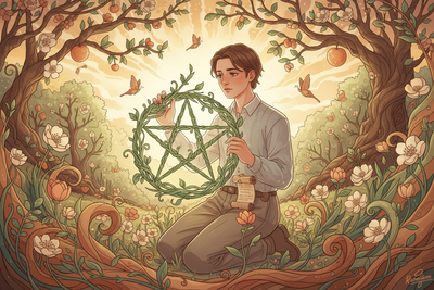 Page of Pentacles in Love Readings: New Beginnings & Learning Love