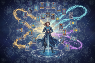 Page of Swords Combinations: With Major & Minor Arcana