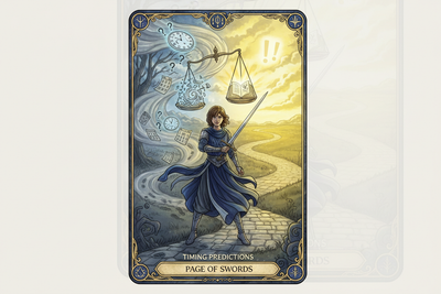 Page of Swords Yes or No? (Plus Timing Predictions)